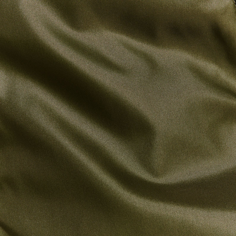 G-Star RAW® Setscale Hooded Overshirt Green fabric shot