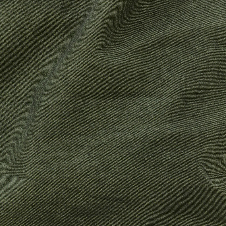 G-Star RAW® Submarine Hooded Bomber Green fabric shot