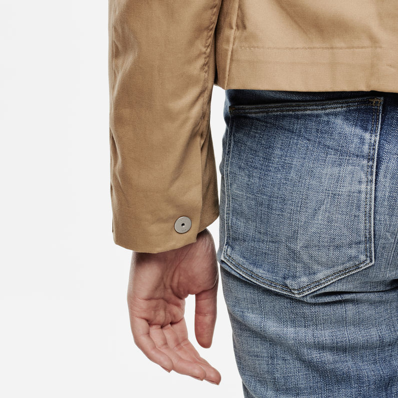 G-Star RAW® Core Onimia Slim Blazer Beige detail shot