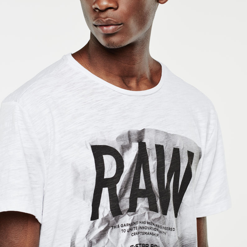 G-Star RAW® Lenk 3 T-Shirt Wit