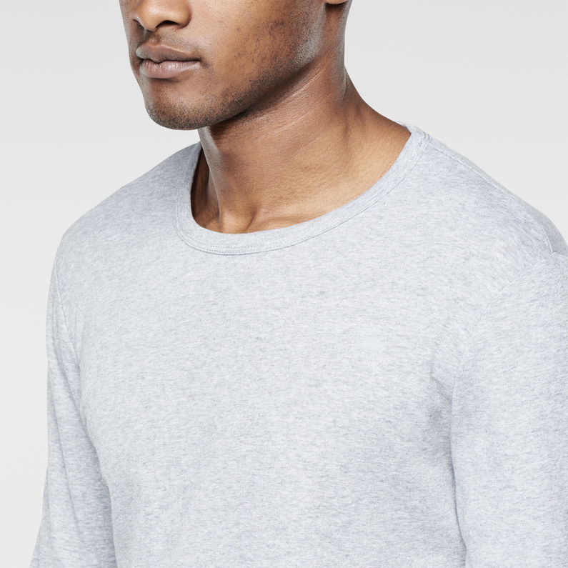 G-Star RAW® Base T-Shirt 1-Pack Grey detail shot