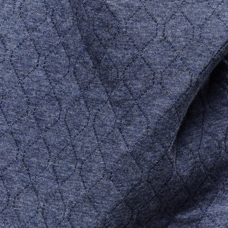 G-Star RAW® Heldrex Sweater Bleu moyen fabric shot