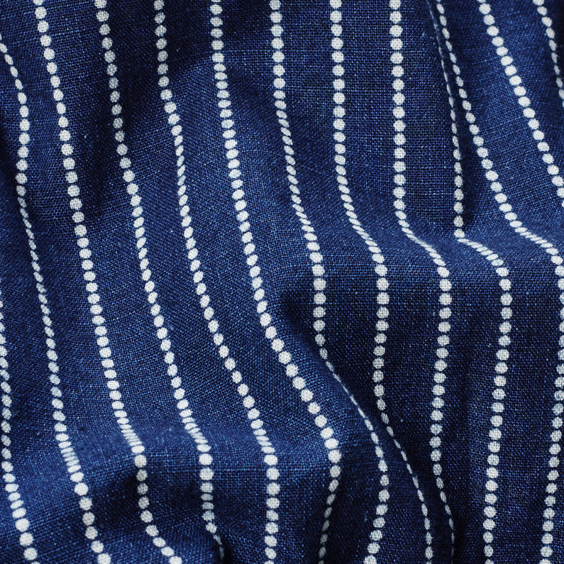 G-Star RAW® RAW Utility Zip Overalls Bleu foncé fabric shot