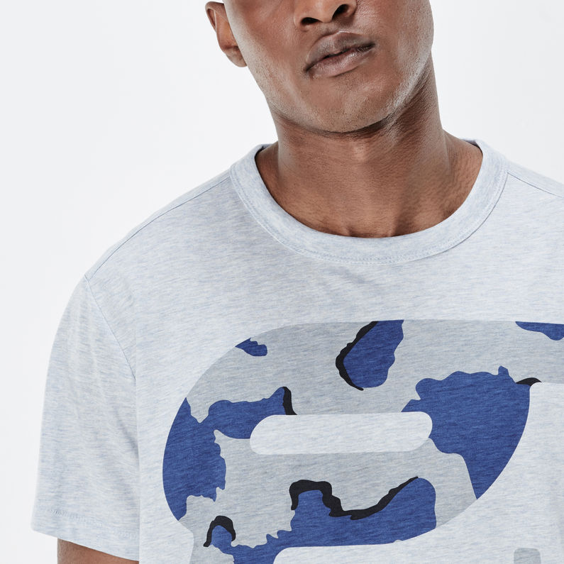 G-Star RAW® Oranium Short Sleeve T-shirt Hellblau
