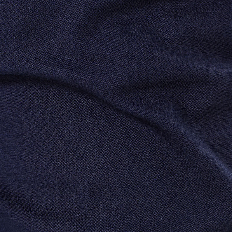 G-Star RAW® Bronson Mid Waist 3D Cropped Flare Chino Azul oscuro fabric shot