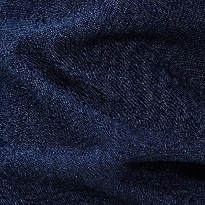 G-STAR® Bronson Loose Pleated 3D Chino Dark blue fabric shot