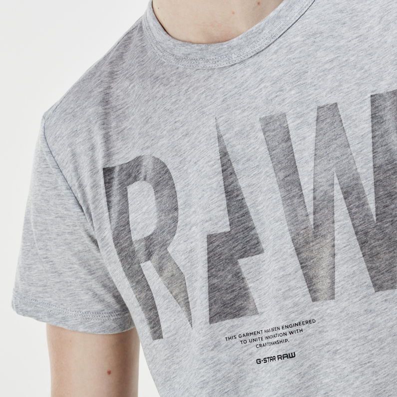 G-Star RAW® Rightrex Short Sleeve T-shirt Grau