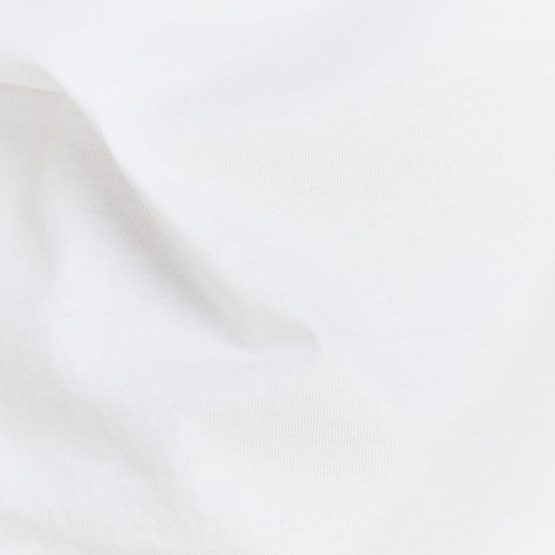 G-Star RAW® Rimler Long T-shirt Blanco