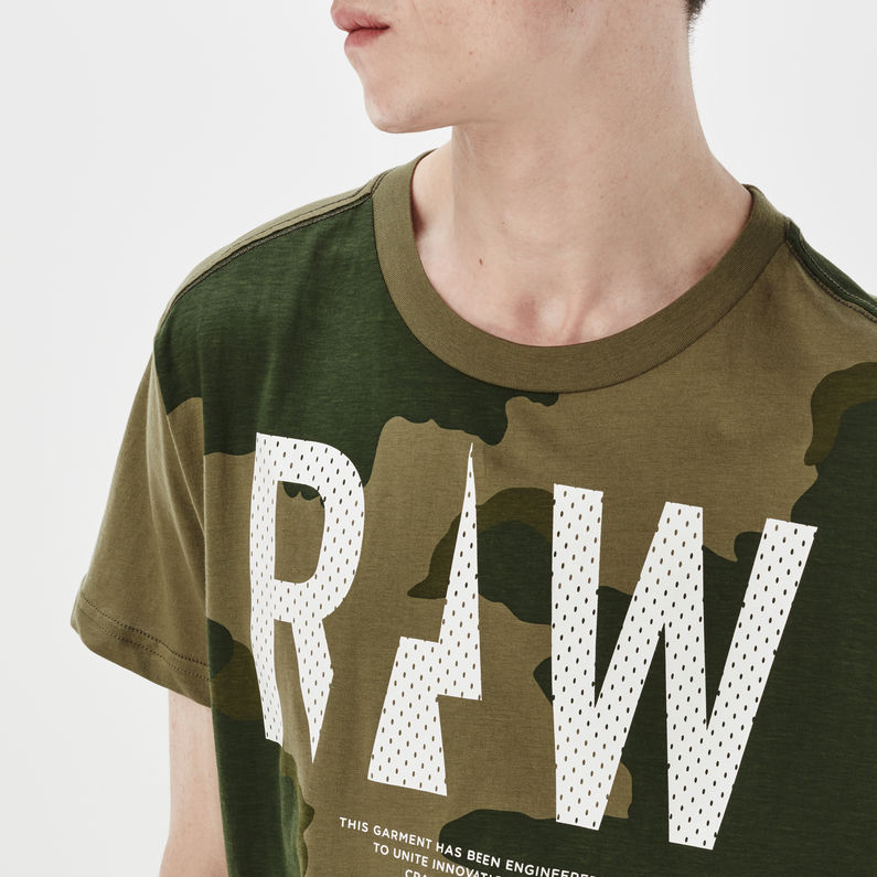 G-Star RAW® Rowack Short Sleeve T-shirt Groen