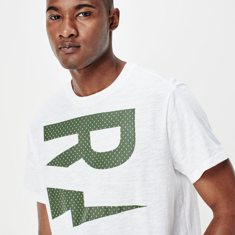 G-Star RAW® Ruizion Short Sleeve T-shirt Blanc