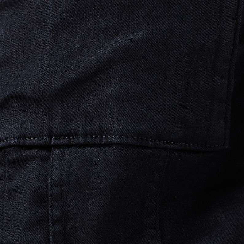 G-Star RAW® Vodan Cropped Jacket Black fabric shot