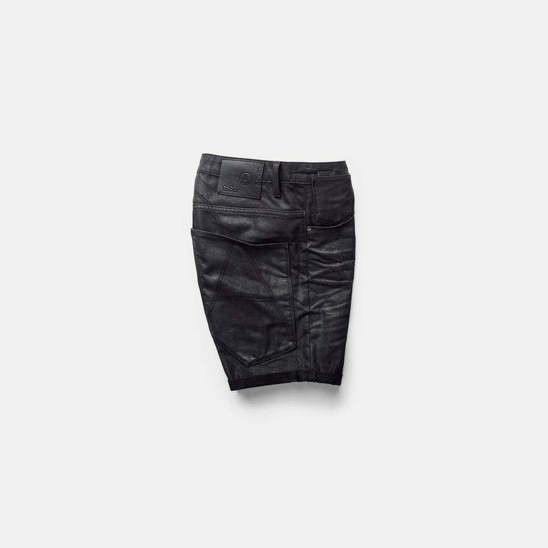 G-STAR® Afrojack A-Crotch 1/2 Shorts Black detail shot buckle