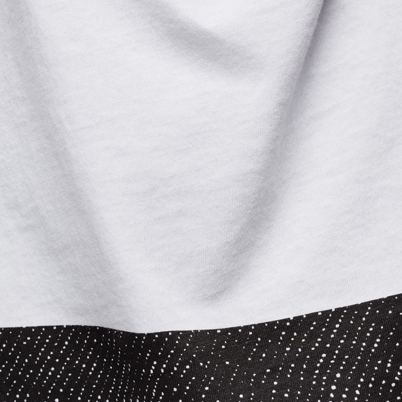G-Star RAW® Stonum Long Short Sleeve T-shirt Blanc