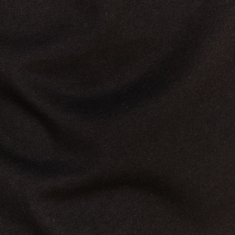 G-Star RAW® Stonum Long Short Sleeve T-shirt Black