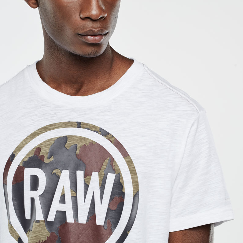 G-Star RAW® Gepston Short Sleeve T-shirt Blanc