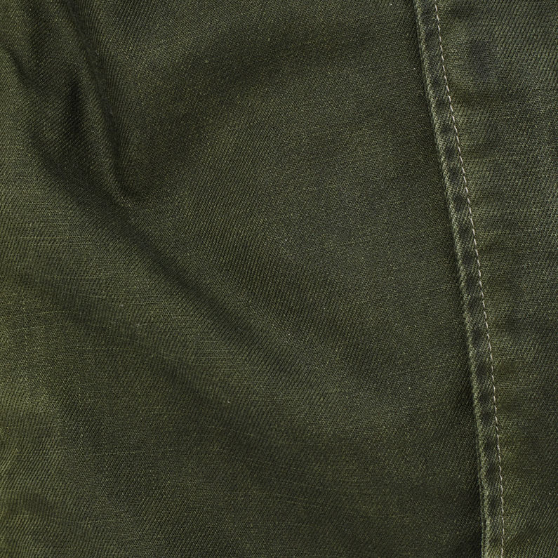 G-Star RAW® Rovic Overshirt Grün fabric shot