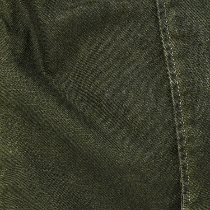 G-STAR® Rovic Overshirt Verde fabric shot
