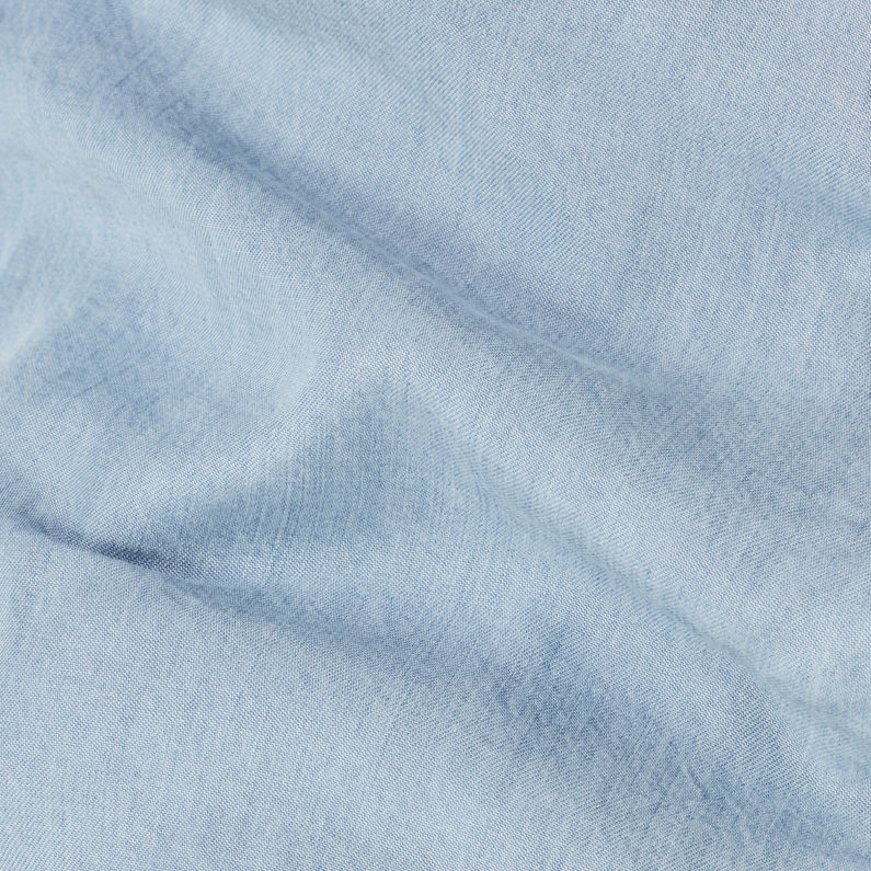 G-Star RAW® Bronson Deconstructed Boyfriend Blazer Bleu clair fabric shot