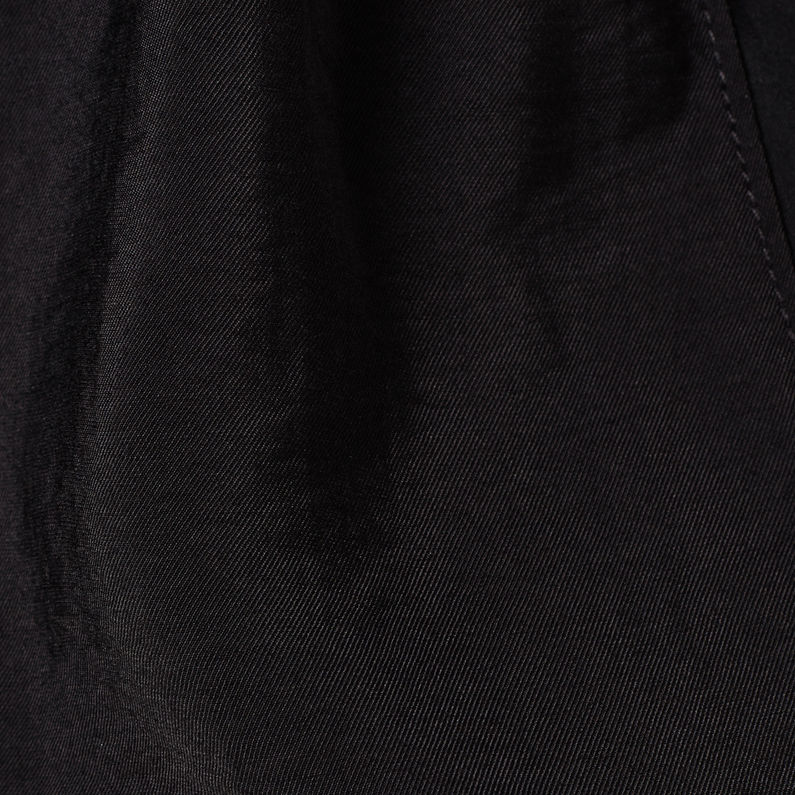 G-Star RAW® Rovic Boyfriend Shirt Dress Zwart fabric shot