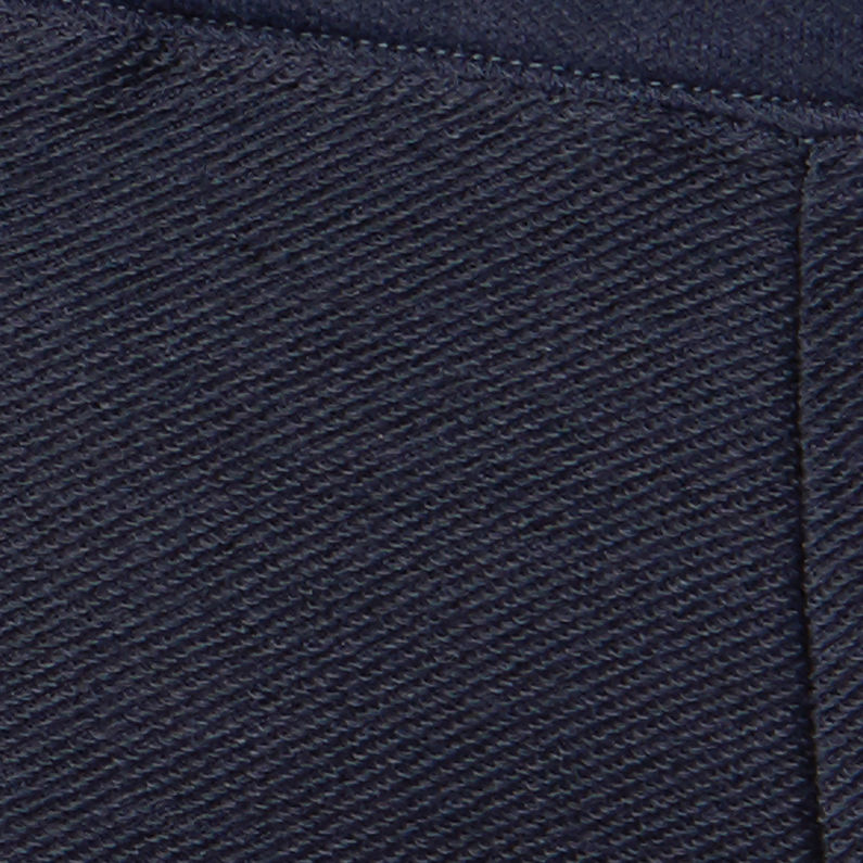 G-STAR® Keshan Sweat Shorts Dark blue fabric shot