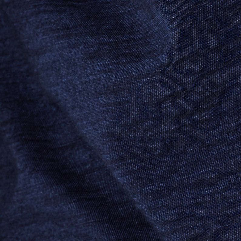 G-Star RAW® Strevor Sweater Bleu foncé fabric shot