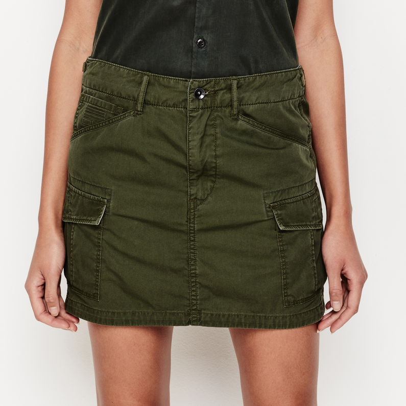 G-Star RAW® Rovic Skirt Green detail shot