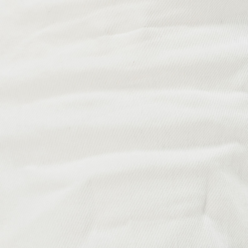 G-STAR® 3301 Tapered 1/2 Length Shorts Weiß fabric shot