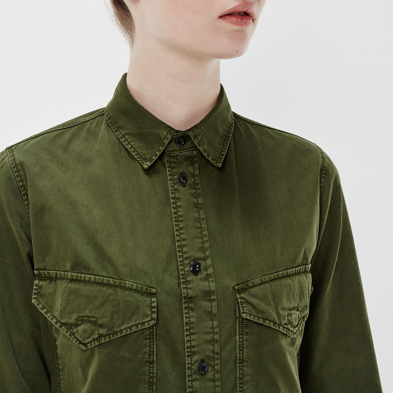 G-Star RAW® Rovic Boiler Suit Grün detail shot