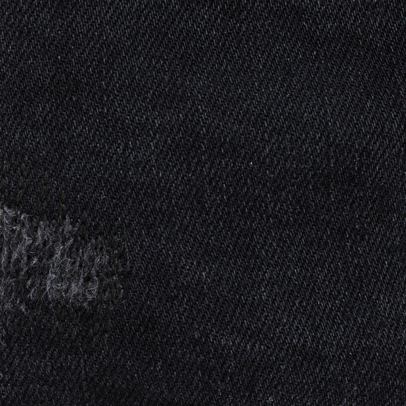 G-STAR® 5620 Ripped Eva Shaw Shorts Black fabric shot
