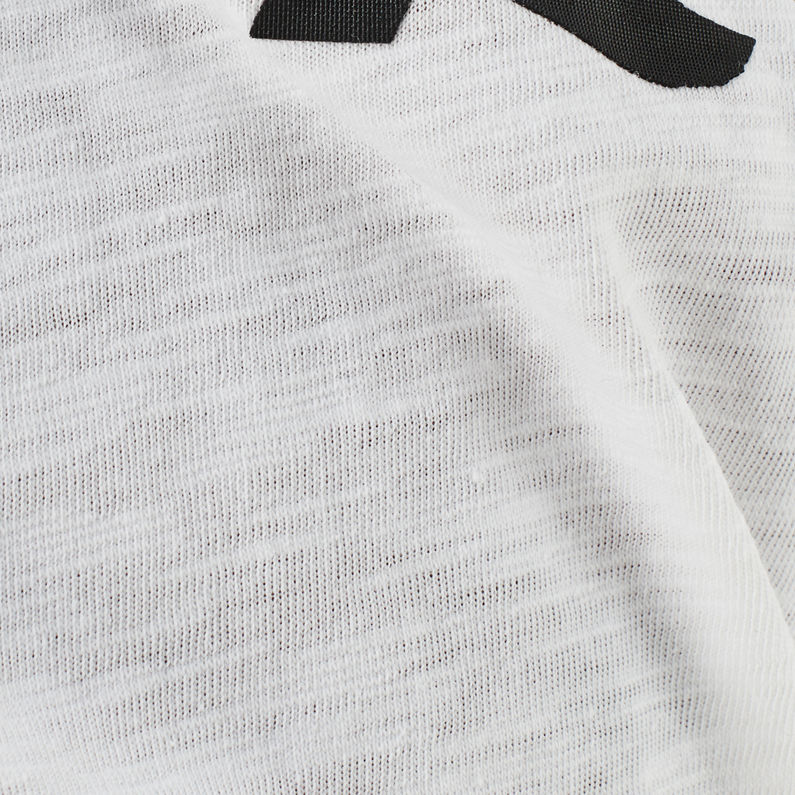 G-Star RAW® Afrojack Long T-shirt 3/4 Sleeves Weiß