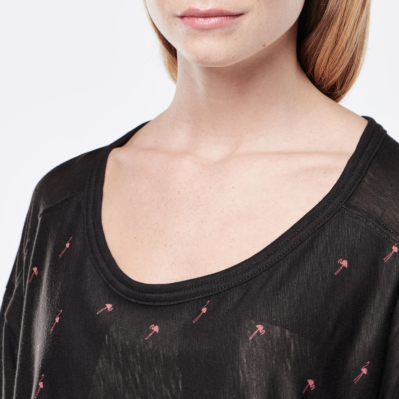 G-Star RAW® Calis Double Layer T-Shirt Black