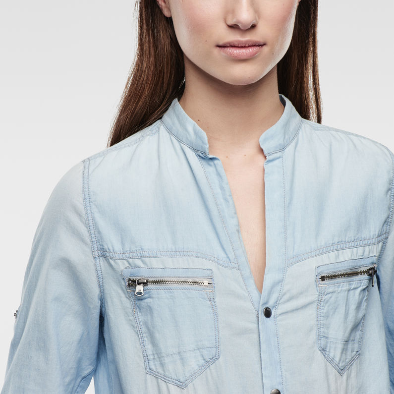 G-Star RAW® Midge Dress Lichtblauw