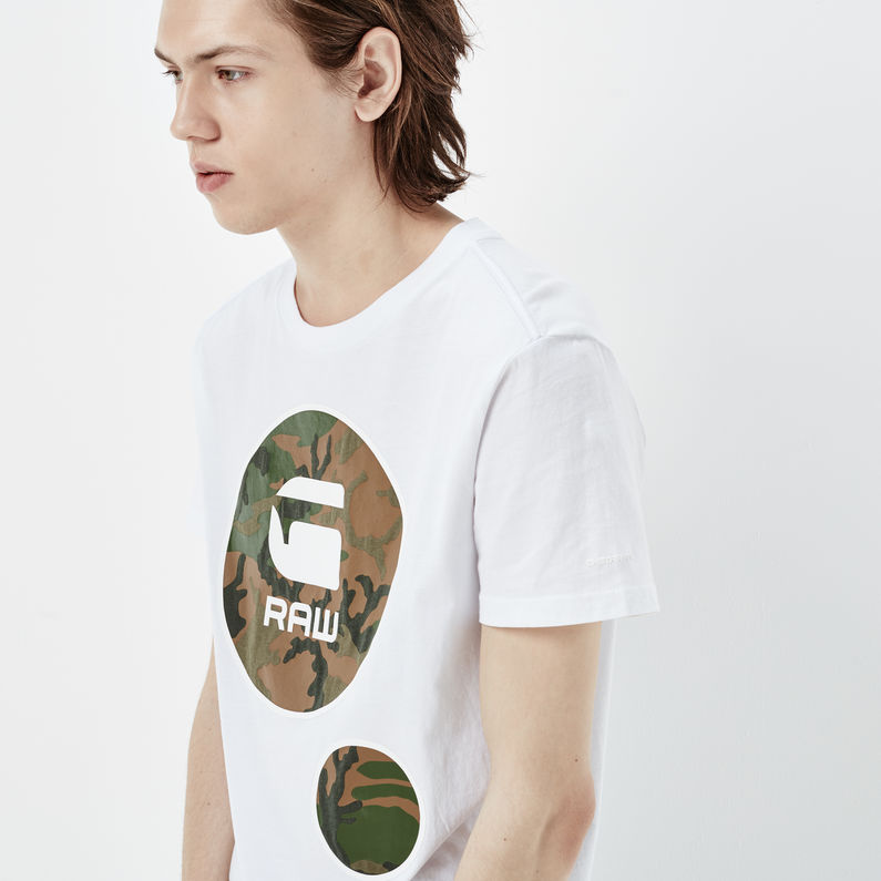 G-Star RAW® Warth T-shirt White detail shot