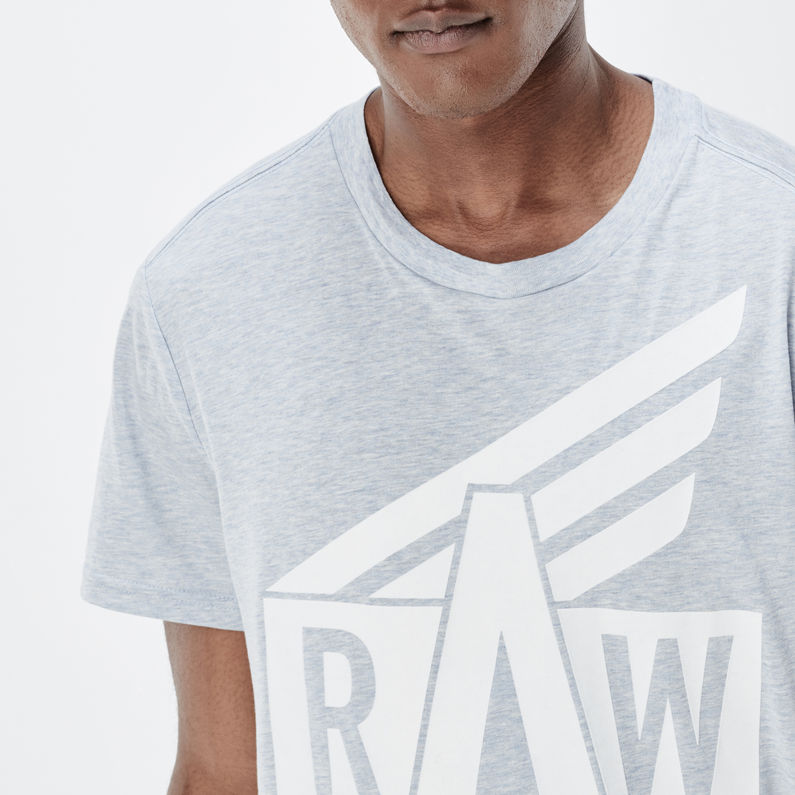 G-Star RAW® Ilay Short Sleeve T-shirt Lichtblauw