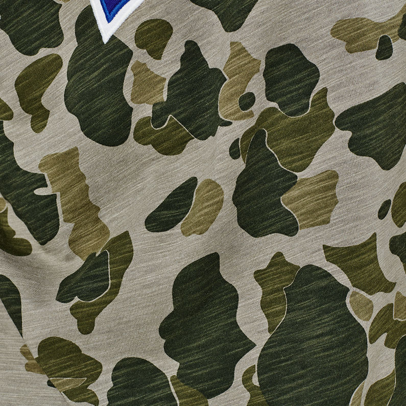 G-Star RAW® Warth Tanktop Green fabric shot