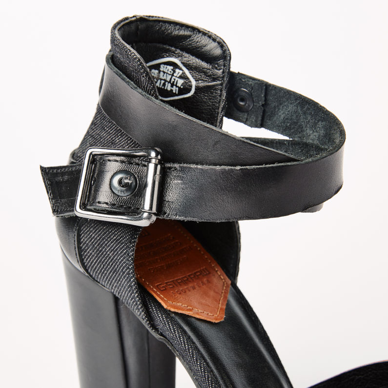 G-Star RAW® Revend Heel Sandal Noir detail