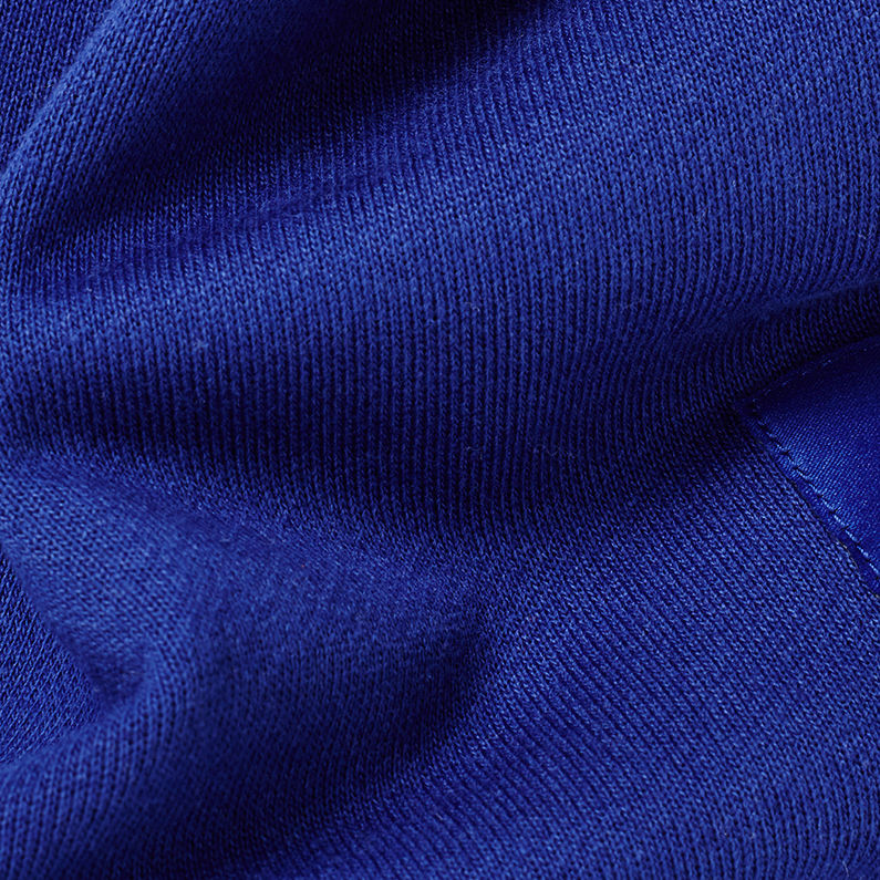 G-Star RAW® Sagor Sweater Azul intermedio fabric shot