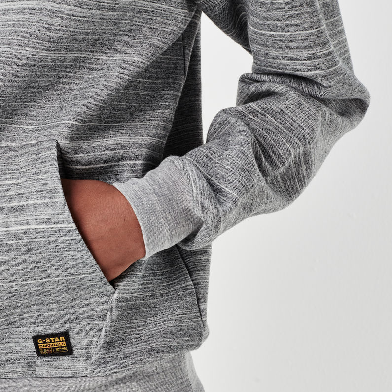 G-Star RAW® Scorc Pocket Sweater Gris detail shot