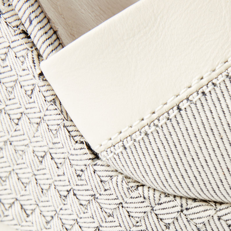 G-Star RAW® Harton Sandal Blanc fabric shot
