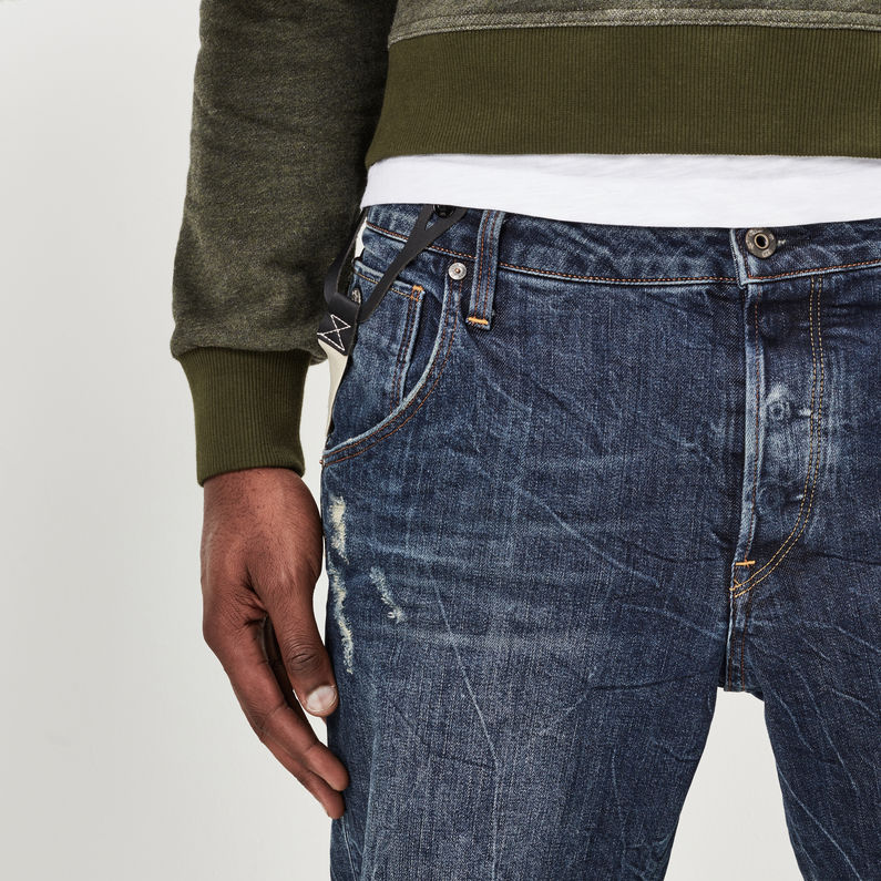 Arc 3D Tapered Braces Jeans | Dark blue | G-STAR® US