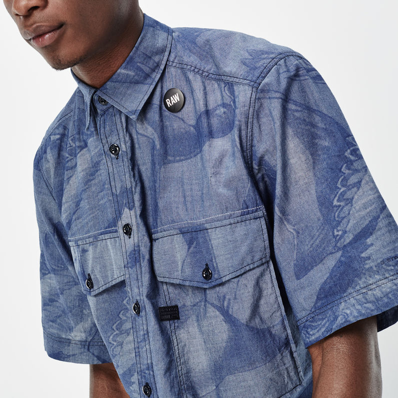 G-STAR® Type C Straight Shirt Medium blue