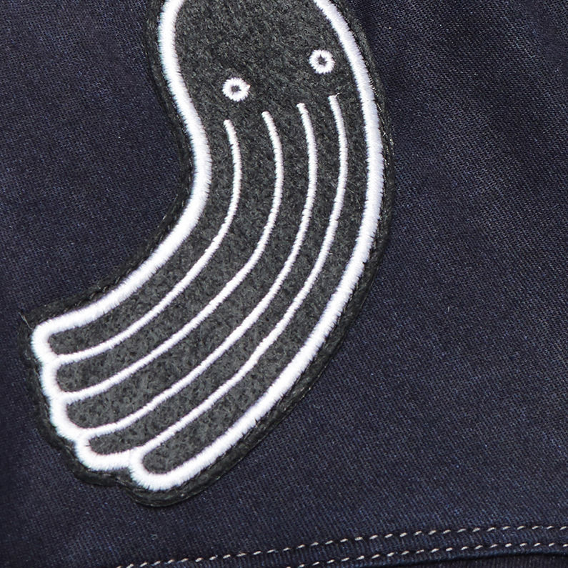 G-STAR® Raw For The Oceans - Type C Boiler Suit Azul oscuro fabric shot