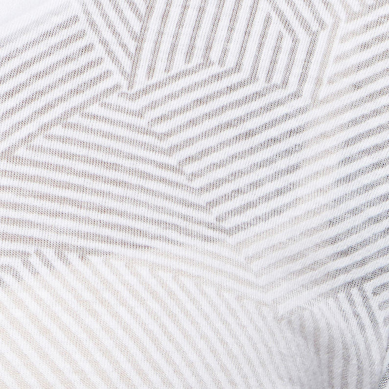 G-STAR® alur rt ss/g-13 dzzl brn ny jrs/wht White