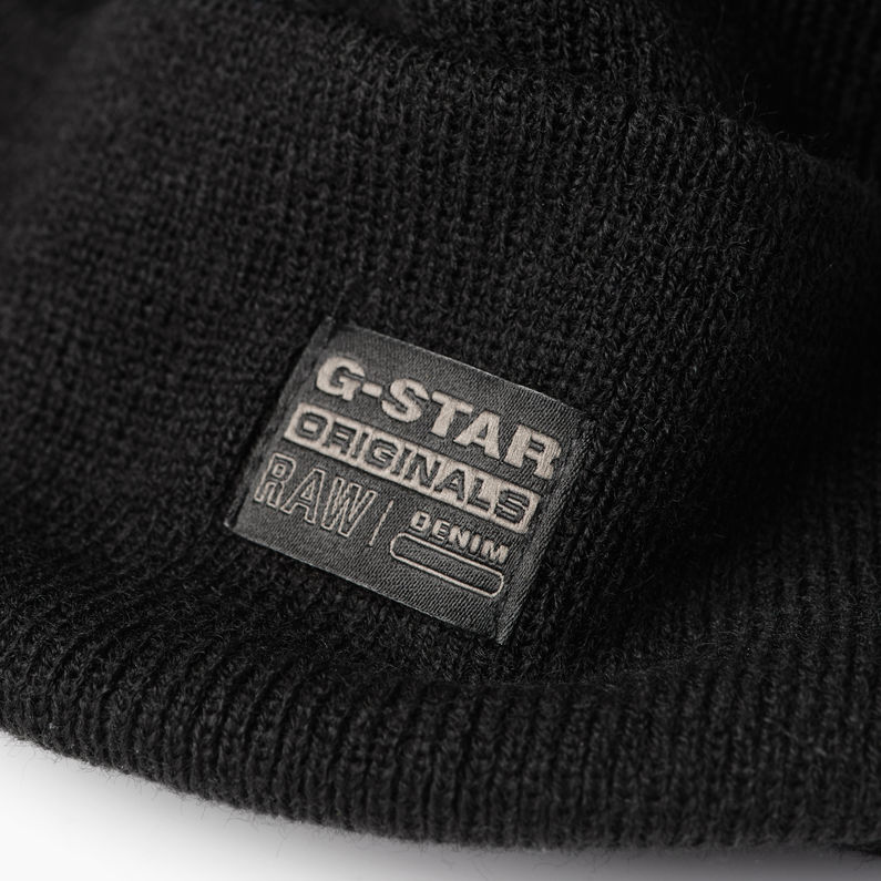 Originals Coper Long Beanie Black Men G Star Raw
