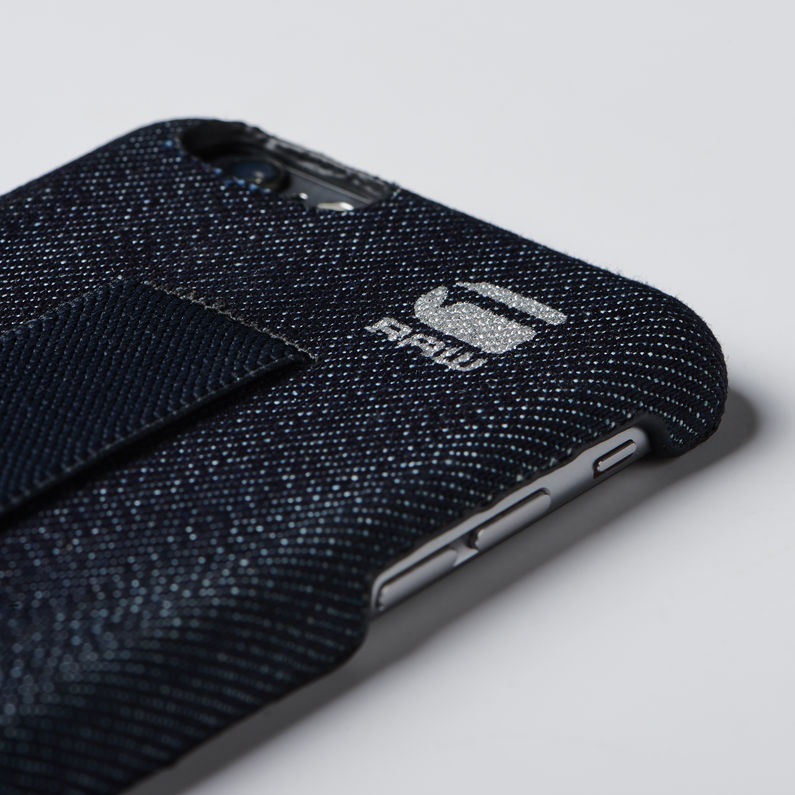 G-STAR® dnm I phone cse, solid denim, indigo Bleu foncé