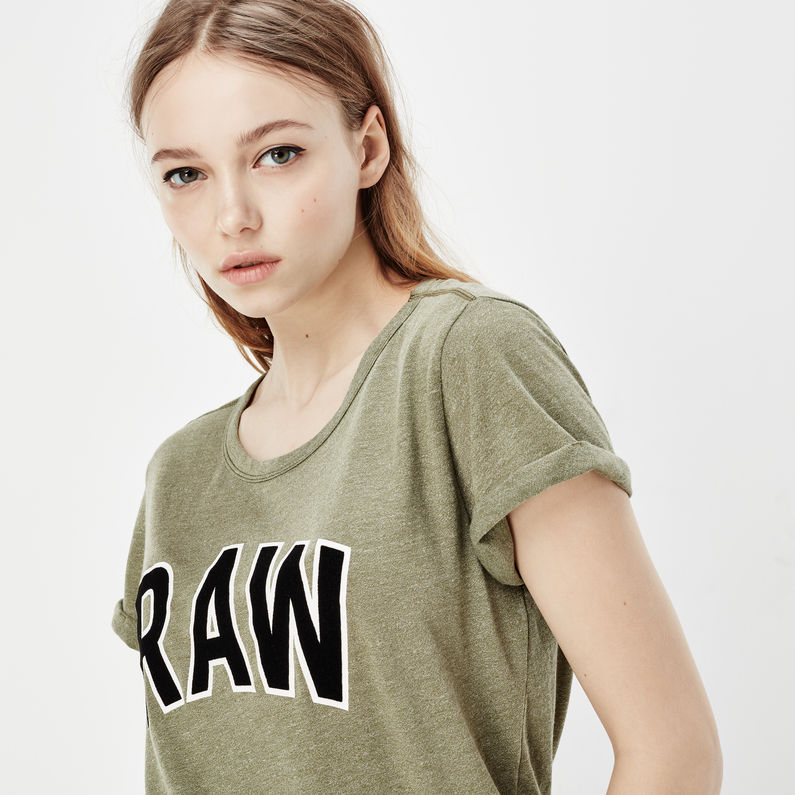 G-Star RAW® Rovi Graphic T-shirt Vert