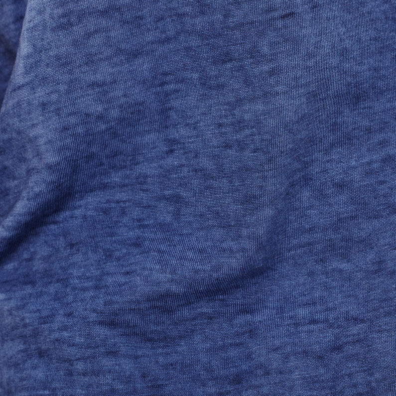 G-Star RAW® Nola Granddad T-shirt Bleu moyen