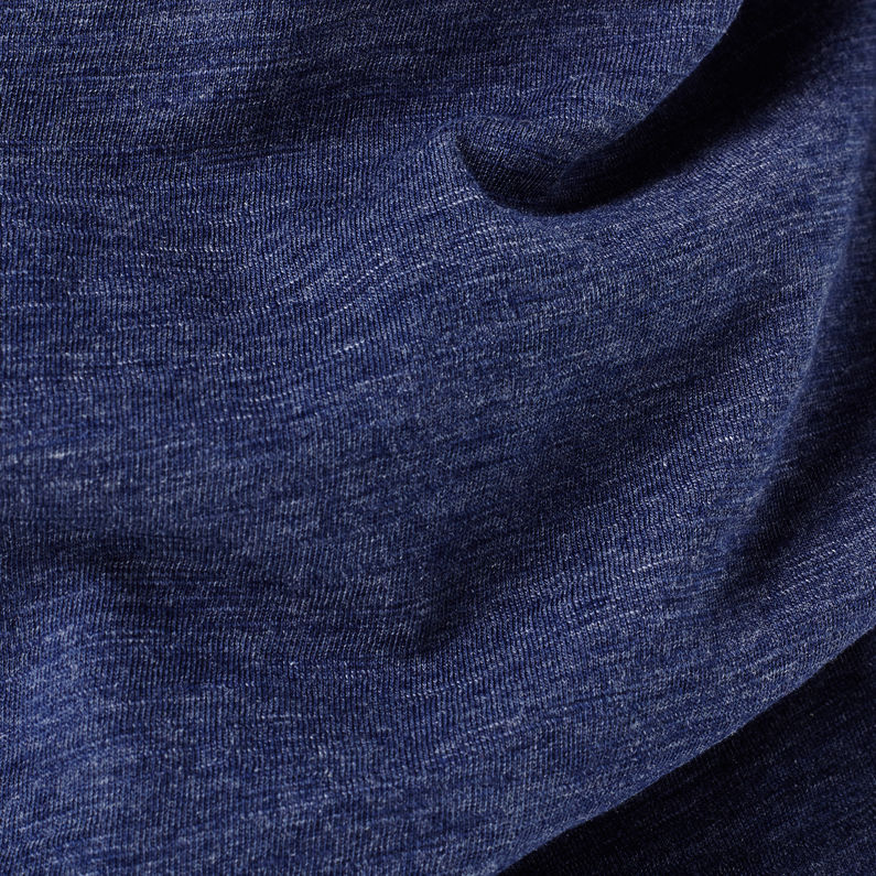 G-Star RAW® Afrojack Solid Long T-shirt Azul intermedio