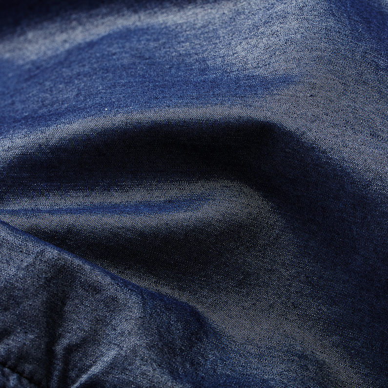 G-Star RAW® Dirik Cord Swimshorts Bleu moyen fabric shot