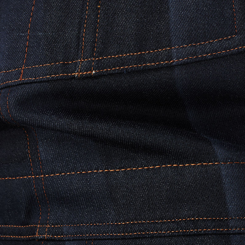 G-Star RAW® Occotis US Lumber Dungaree Bleu foncé fabric shot